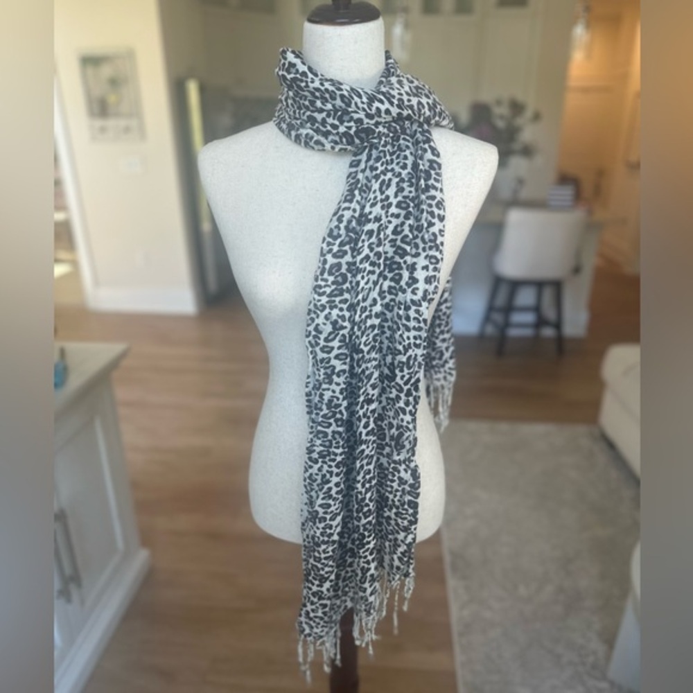 Leopard Print Scarf